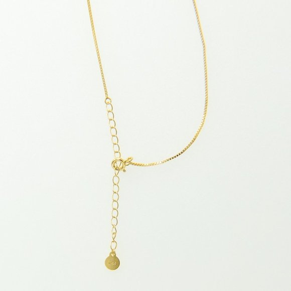 Mila 18K Gold Vermeil Hammered Medal Necklace - Picture 9 of 11